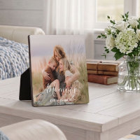 Custom Mum Established Modern Script Photo