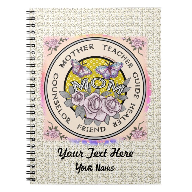 Custom Mum Friend Notebook (Front)