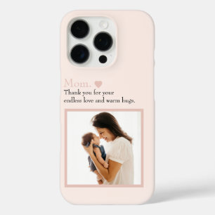 Custom "Mum" Photo Phone Case with Heart
