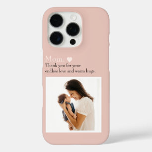 Custom "Mum" Photo Phone Case with Heart