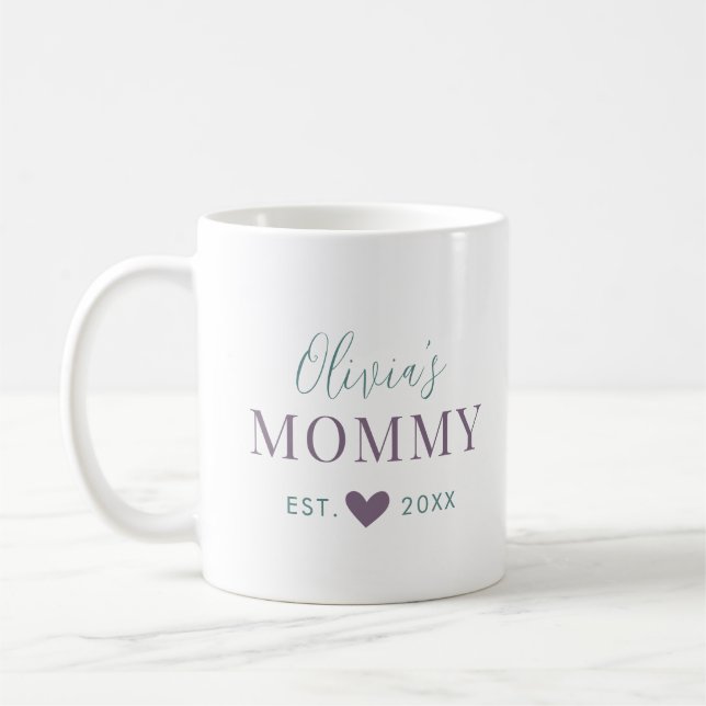 Custom Mummy Established Coffee Mug (Left)