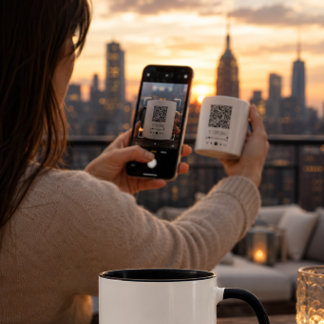 Custom Music Link Mug for Couples