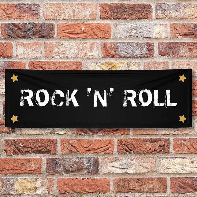 Custom Musician Band Name Gig Banner (Creator Uploaded)