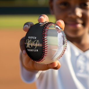 Custom MVP Player Sports Photo Collage Keepsake Baseball