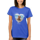 Custom My Heart Belongs To Dog Lover Pet Photo