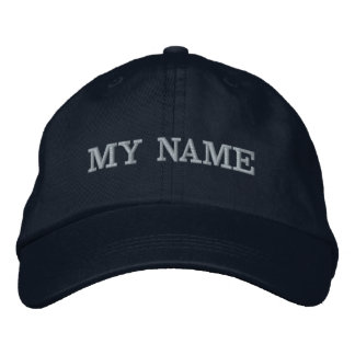 CUSTOM MY NAME EMBROIDERED HAT