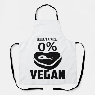 Custom name 0 % vegan apron