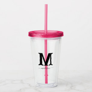 Custom Name Acrylic Tumbler