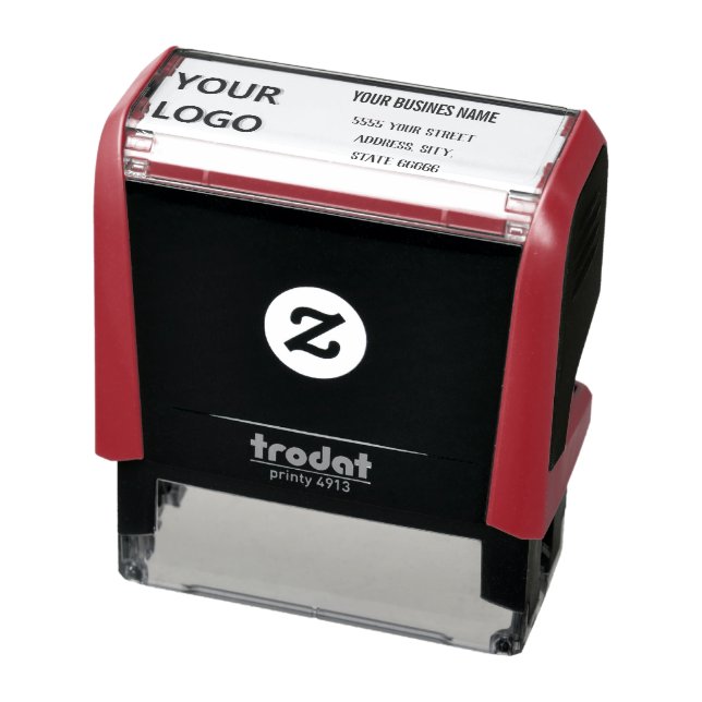 Custom Name Address Personalised Self-inking Stamp (Product)