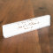 Custom Name And Job Title Elegant White