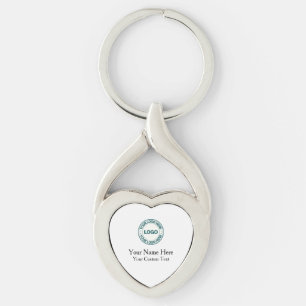 Custom Name and Logo Key Ring