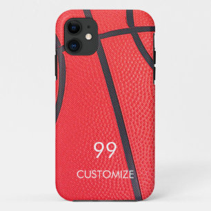 Custom Name And Number  Basketball Case-Mate iPhone Case