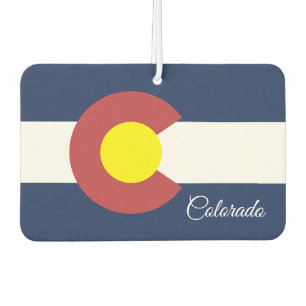 Custom Name and Personalised Flag Air Freshener