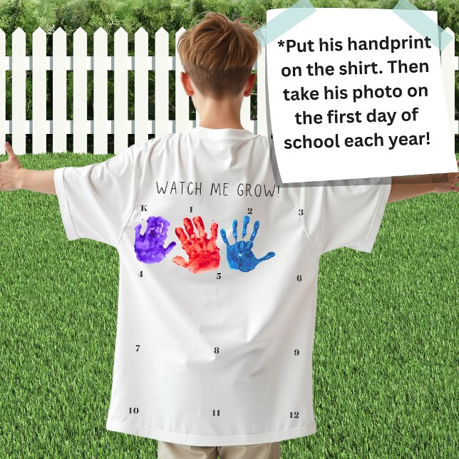 Custom Name and Photo Class of 2038 keepsake  T-Shirt (Creator Uploaded)