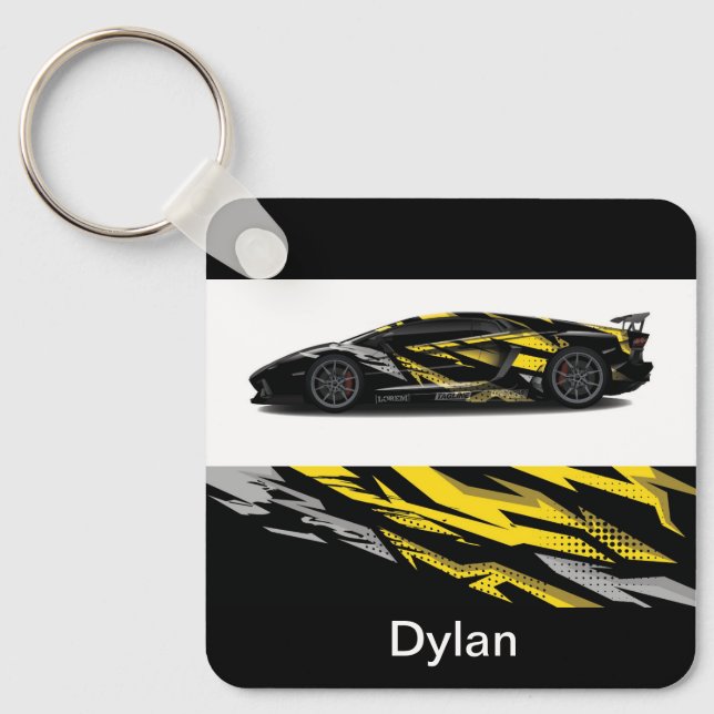 Custom Name Auto Keychain (Front)