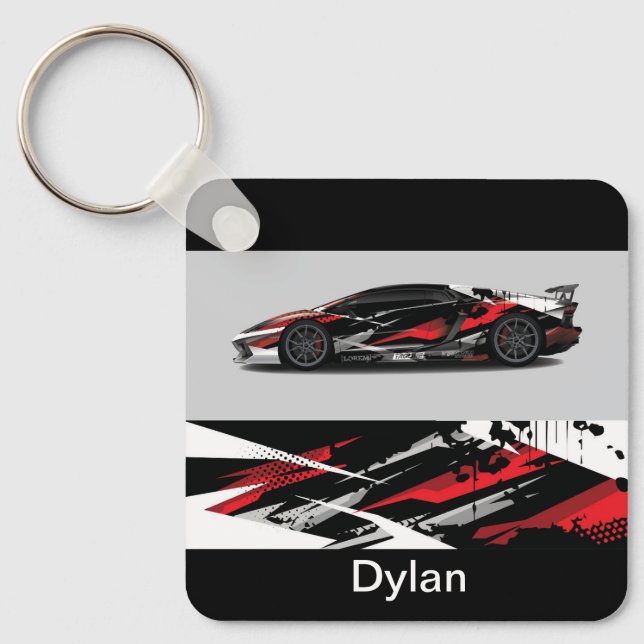 Custom Name Auto Keychain (Front)