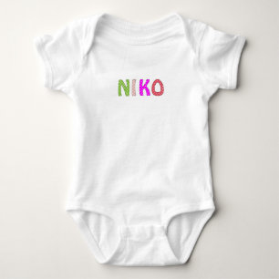Custom Name Baby Bodysuit