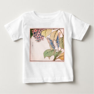 CUSTOM NAME BABY T-SHIRT JAPANESE PRINT BUTTERFLY