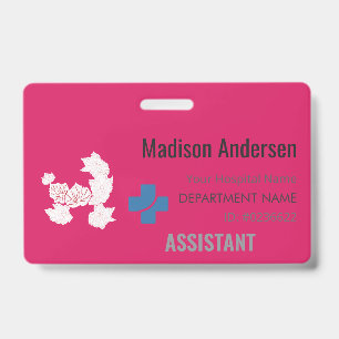 Custom Name Badge – Holder.Reel.Pin.ID.Card ID Badge