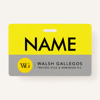 Custom Name Badge ID Badge
