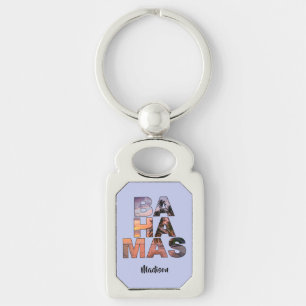 Custom name BAHAMAS Key Ring