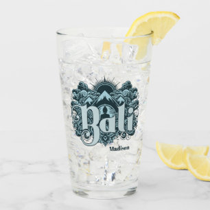 Custom Name Bali Glass
