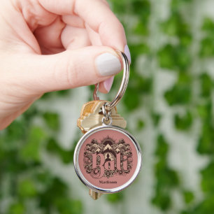 Custom Name Bali Key Ring