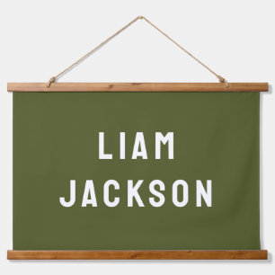 Custom Name Banner Personalised Nursery Wall Art
