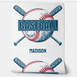 Custom Name Baseball Wallpaper