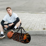 Custom Name Basketball Bag | Personalised Number<br><div class="desc">This trendy gift features a jersey number patch design and your choice of personalisation. Add their jersey number, name, school or college, class year, or any other personalisation. All colours can be changed. Great for both a high school or college graduate. A stylish and simple gift for any occasion! Graduation,...</div>