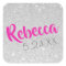 Custom Name Bat Mitzvah Silver Glitter U PICK FONT