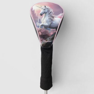 Custom Name Beautiful Unicorn Golf Head Cover