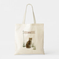 Custom Name Bengal Cat Pet