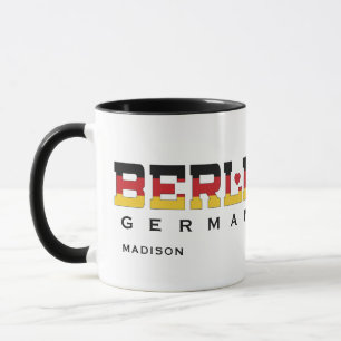 Custom Name Berlin Germany Mug