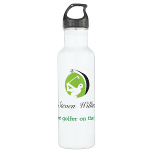 Custom Name Best Golfer Water Bottle