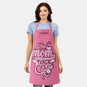Custom Name "Best Mum Ever" Apron