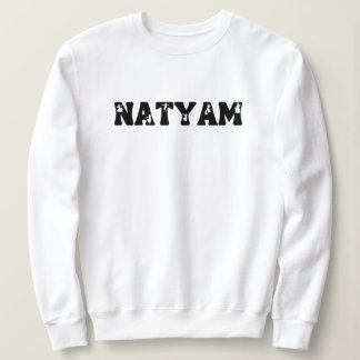 Custom name Bharatanatyam dancers minimalist Sweatshirt
