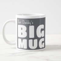 Custom Name Big Mug Gray C19 Funny Novelty  