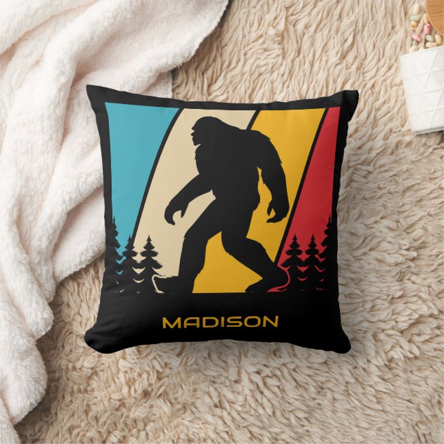 Custom Name Bigfoot Cushion (Blanket)