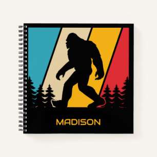 Custom Name Bigfoot Notebook