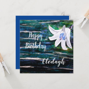 Custom Name Birthday Card