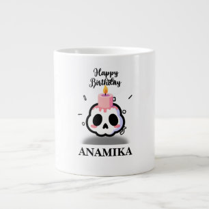 Custom Name Birthday Large Coffee Mug