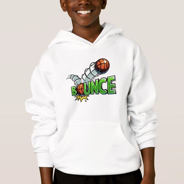 Custom name BOUNCE Basketball clothing (Front)