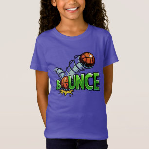 Custom name BOUNCE Basketball clothing T-Shirt