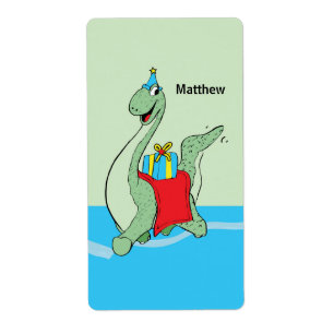 Custom Name, Boy, Birthday Dinosaur