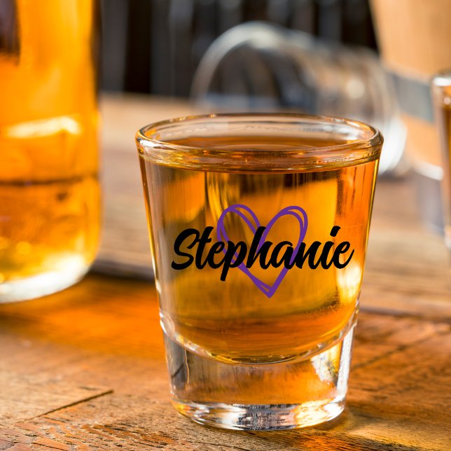 Custom Name Bridesmaid Hen Party Favours Girls Shot Glass (Creator Uploaded)