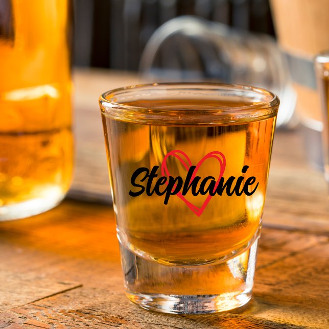 Custom Name Bridesmaid Hen Party Favours Girls Shot Glass (Creator Uploaded)