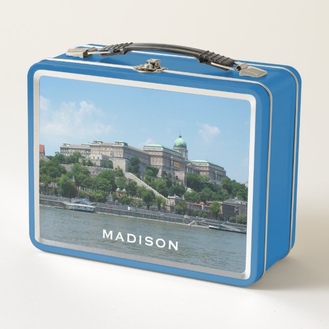 Custom Name Budapest lunch box (Front)