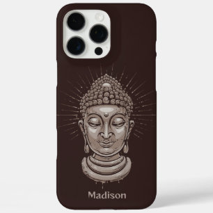 Custom Name Buddha Illustration phone cases