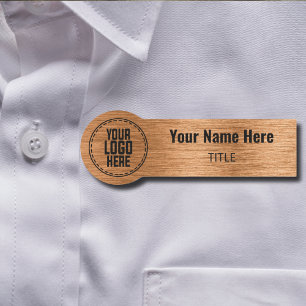Custom Name Business Work Personalised Employee Tag